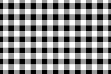 Black horizontal Gingham pattern. Texture from rhombus/squares for - plaid, tablecloths, clothes, shirts, dresses, paper, bedding, blankets, quilts and other textile products.