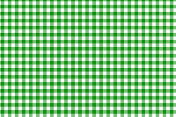 Green horizontal Gingham pattern. Texture from rhombus/squares for - plaid, tablecloths, clothes, shirts, dresses, paper, bedding, blankets, quilts and other textile products