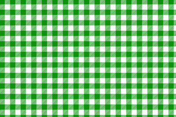 Green horizontal Gingham pattern. Texture from rhombus/squares for - plaid, tablecloths, clothes, shirts, dresses, paper, bedding, blankets, quilts and other textile products