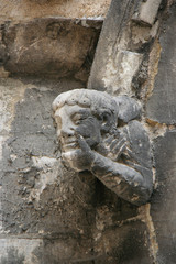 Fototapeta na wymiar Saint-Etienne cathedral in Cahors (France)