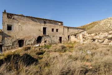 The old farmhouses - Aragon - Spain