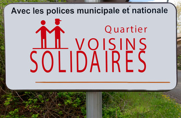 solidarité de voisins