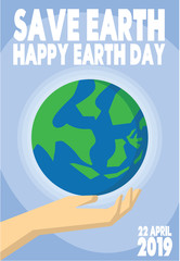 earth day greeting card