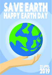 earth day greeting card