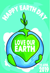 earth day greeting card