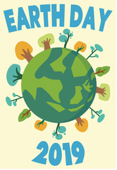 earth day greeting card