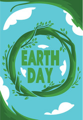 earth day greeting card
