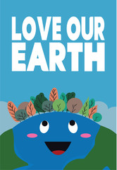 earth day greeting card