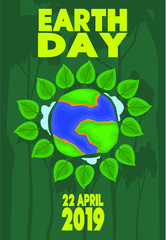 earth day greeting card