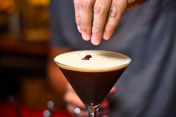 Fototapeta na wymiar Espresso martini