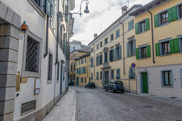 Beautiful Udine town in Italy