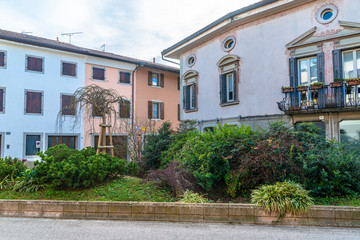 Beautiful Udine town in Italy