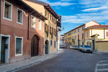 Fototapeta na wymiar Udine in Italy