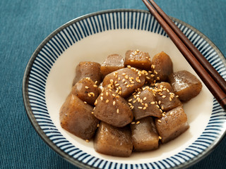 こんにゃくの炒り煮