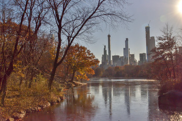 Obraz premium Central Park New York beautiful landscape