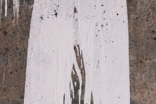 Paint Splat on Grungy Wall