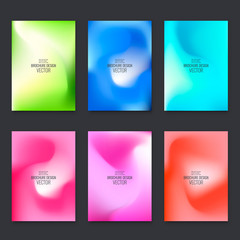 Abstract flyer design background. Brochure template.