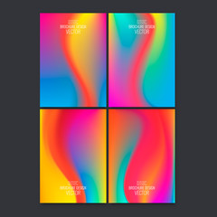 Abstract flyer design background. Brochure template.