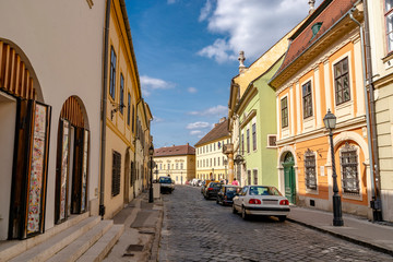 Fototapeta na wymiar old town in Budapest