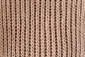 Knitted background. Knitted texture. Knitting pattern of wool. Knitting. Background. close-up