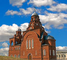 Fototapeta na wymiar St.Trinity church in Vladimir, Russia. Years of construction 1913 - 1916