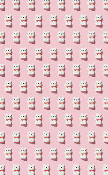 Maneki-neko, good fortune cat