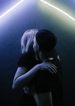 lesbian couple in love