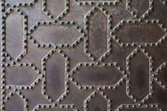 Moorish metal pattern, Alhambra palace