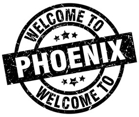 welcome to Phoenix black stamp