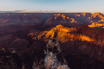Sunset Over The Grand Canyon