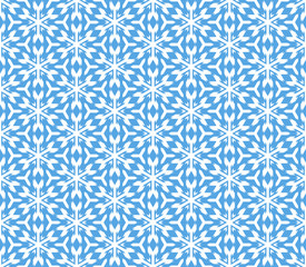 Abstract seamless pattern with hexagonal structure. Bright saturated colors for your design.