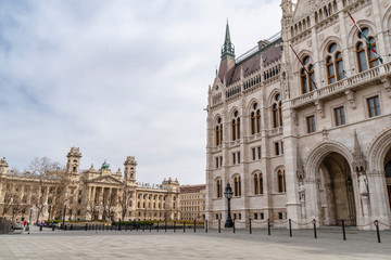 Fototapeta na wymiar The Hungarian's parliament