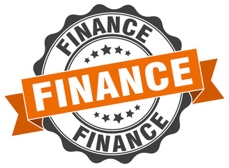 finance stamp. sign. seal