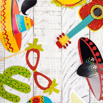 Cinco de Mayo celebration background
