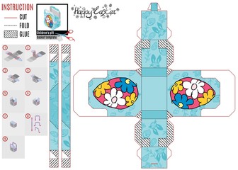 designer box for kids gift egg