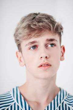 Portrait of a stylish young man