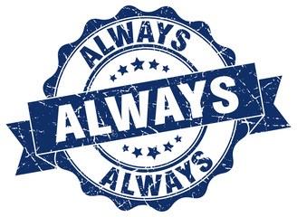 Obraz premium always stamp. sign. seal