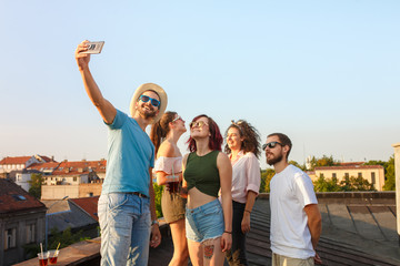 Party at the rooftop