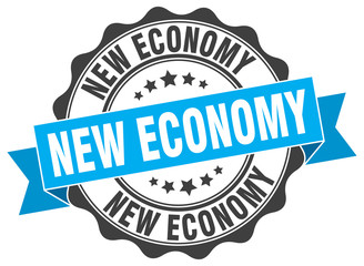 new economy stamp. sign. seal