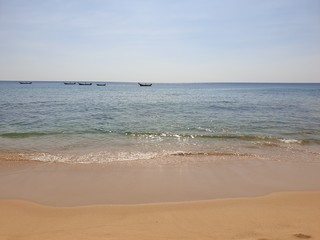Fototapeta na wymiar water sea wave ocean beach thailand koh yao noi