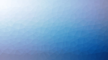 Pale blue geometric triangle low poly style gradient graphic background, vector clear template for business design