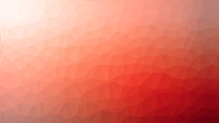 Red polygonal mosaic background, vector template for business design in low poly pattern style