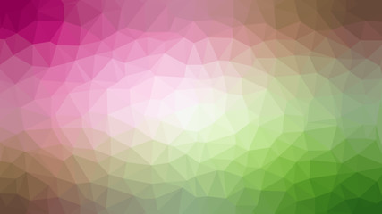 Colorful gradient mosaic backdrop with abstract triangle pattern in low polygonal style, vector template for business design