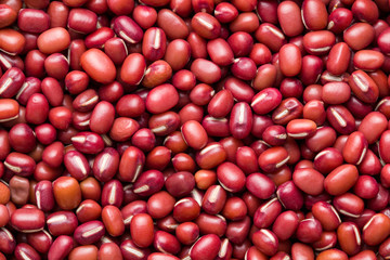Red adzuki beans.