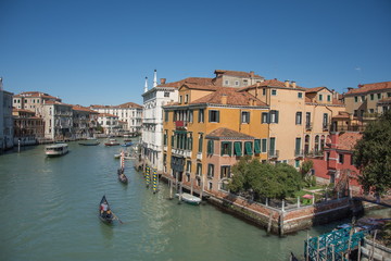Fototapeta na wymiar Canal Grande, Venice, Italy ,2019 . march