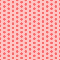 Fototapeta na wymiar Seamless polka dot pattern. Design for wallpaper, fabric, textile, wrapping. Simple background