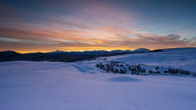 Timelapse - Sunrise Vercors