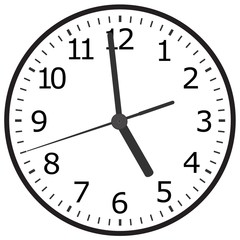 Clock icon. World time concept. Business background. Internet marketing.