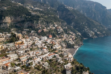 Fototapeta na wymiar Amalfi coast beautiful landscape