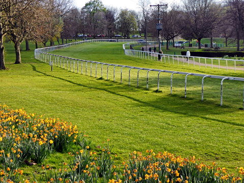 Racecourse at Pontefract, West Yorkshire